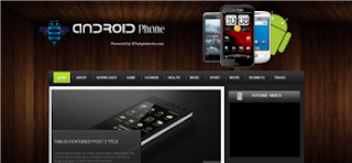 Android Phone (II) Blogger Template is a premium android blog template