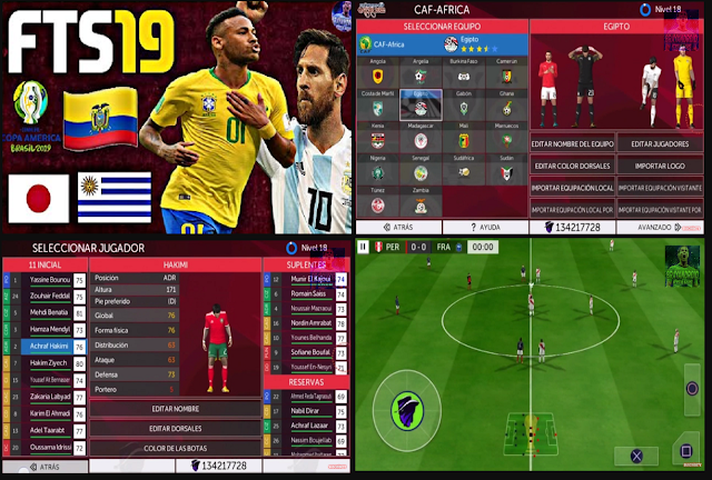 Download FTS 19 Copa America by Grabiel Latest Update Copa America by Grabiel Latest Update - Download FTS 19 Copa America by Grabiel Latest Update