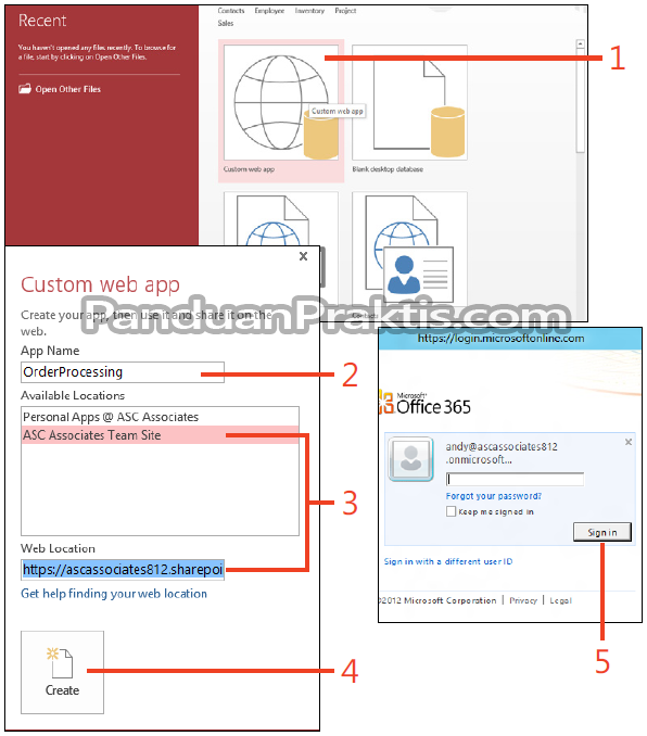Cara Menciptakan Custom Web App Di Access 2013 - Panduan Officeku