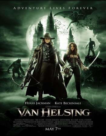 Poster Of Van Helsing 2004 Hindi Dual Audio 600MB BRRip 720p ESubs HEVC Free Download Watch Online downloadhub.in