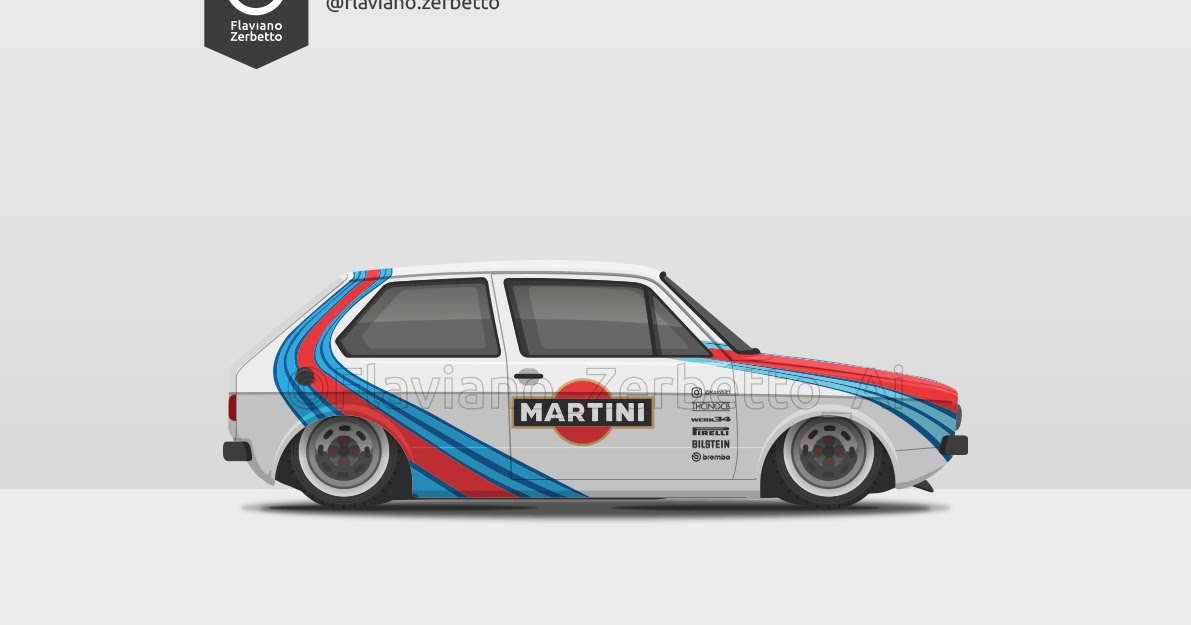 KombiT1 VW Golf Martini Racing Tuning