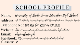 University of Santo Tomas Education High School (UST-EHS) Profile