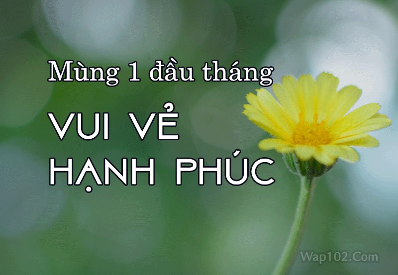 Tải Hình Ảnh Chúc Mùng 1 Đầu Tháng May Mắn Đẹp Nhất