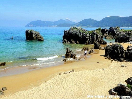 Cala Pombera, Noja, Cantabria