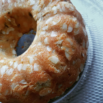 كيكة بالتفاح محكوك