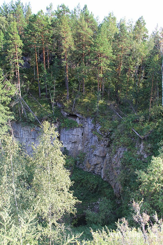 Алексеевский лог (Сухие водопады). Челябинская область. Урал.