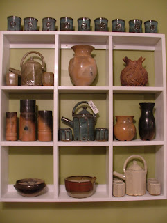The Potter Stone's Teapots Burnished Vessels and Four Finger Cups