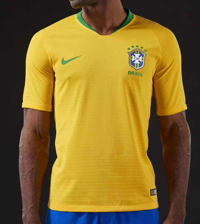 brazil 2018 world cup jersey