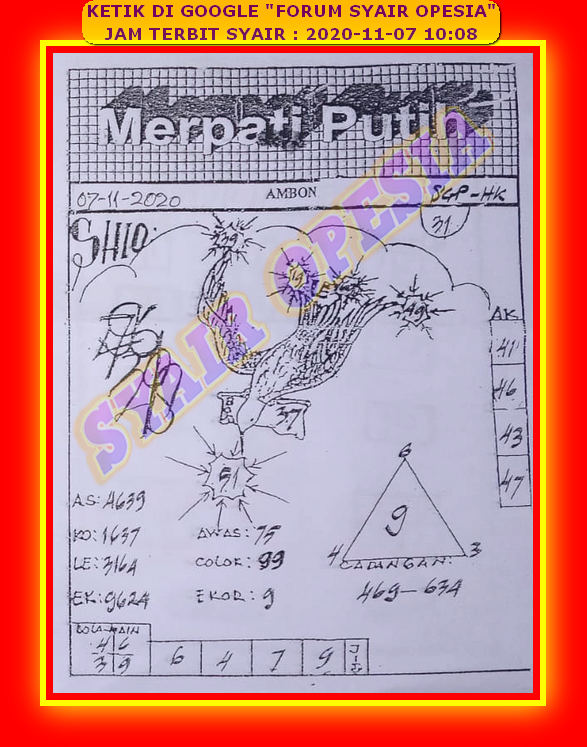 Kode Syair Singapore 7 November 2020 Forum Syair Togel Hongkong Singapura Sydney Kode Syair Singapore 7 November 2020 Forum Syair Togel Hongkong Singapura Sydney