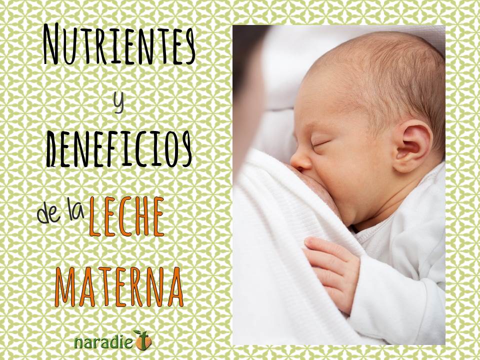 Nutrientes y Beneficios de la leche materna | "naradiet" por Celia Gálvez