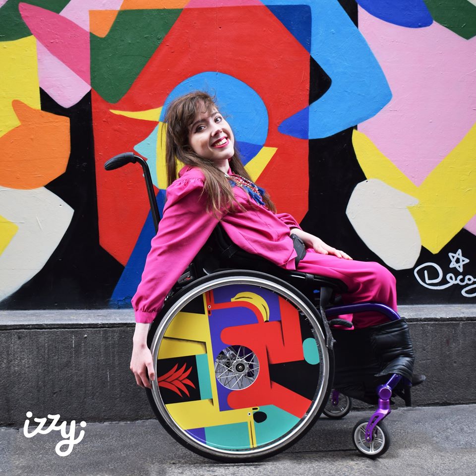 My Paisley World Jazz Up Your Wheelchair with Izzy Wheels!