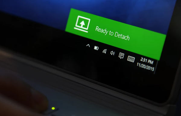SurfaceBookの切り離しの問題