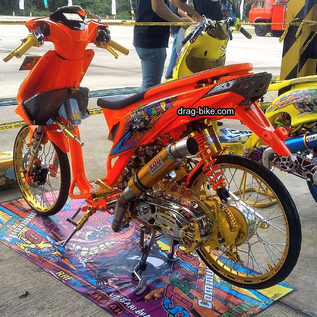 Gambar Modifikasi Motor Beat Street Velg Jari Jari Terbaru | Customotto
