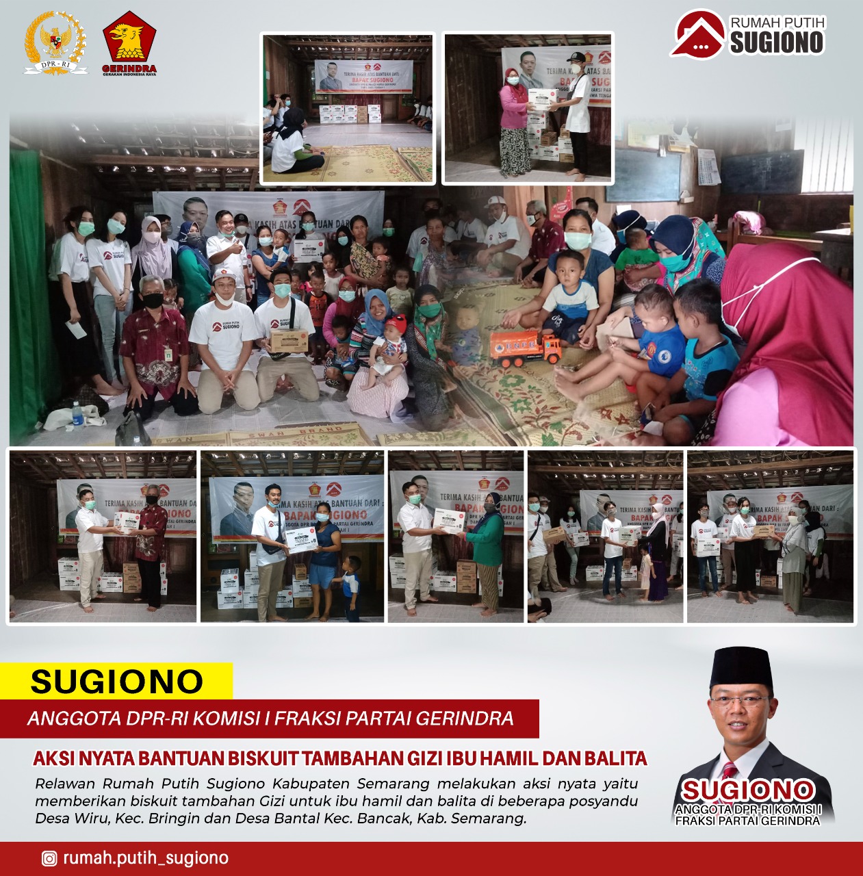 Rumah Putih Sugiono Kabupaten Semarang 