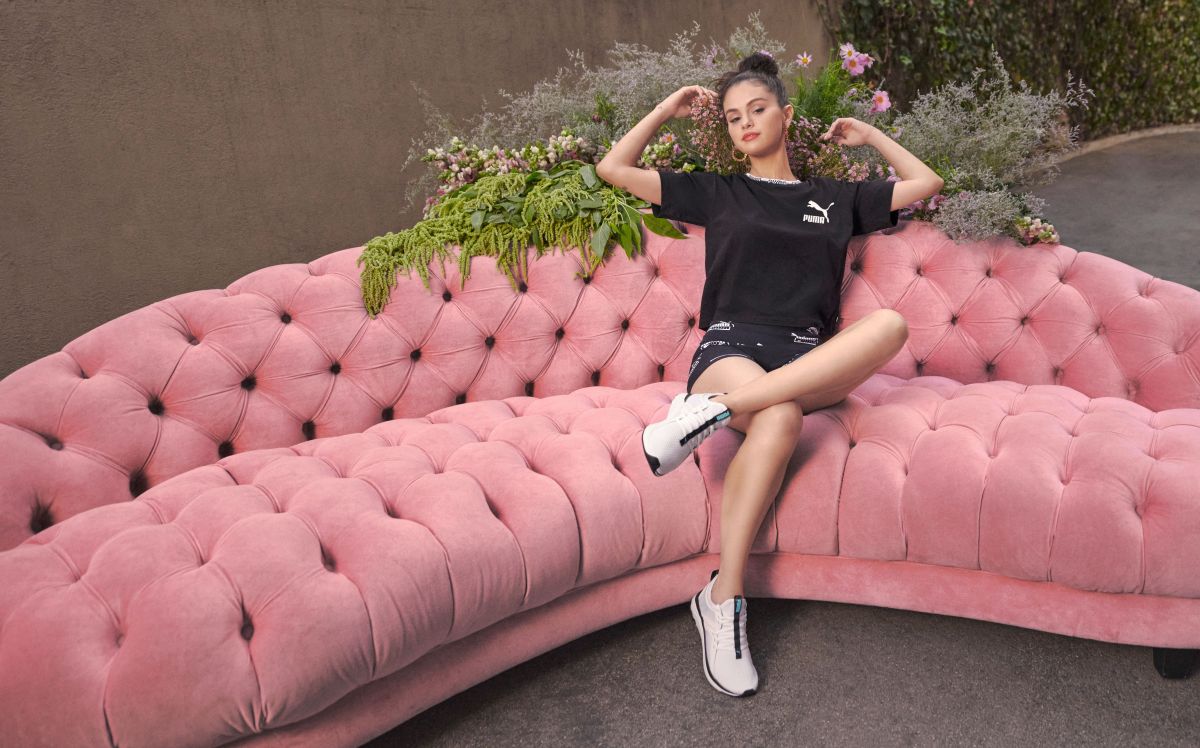 Selena Gomez Clicked for Puma Softride Sophia 2021 Campaign