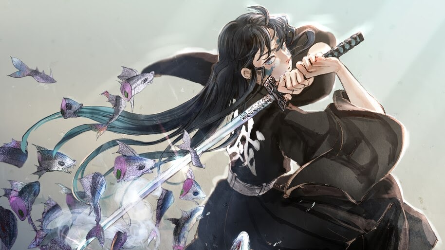 Muichiro Tokito, (Kimetsu no Yaiba), [Hashira], 4K, #5.771 Wallpaper