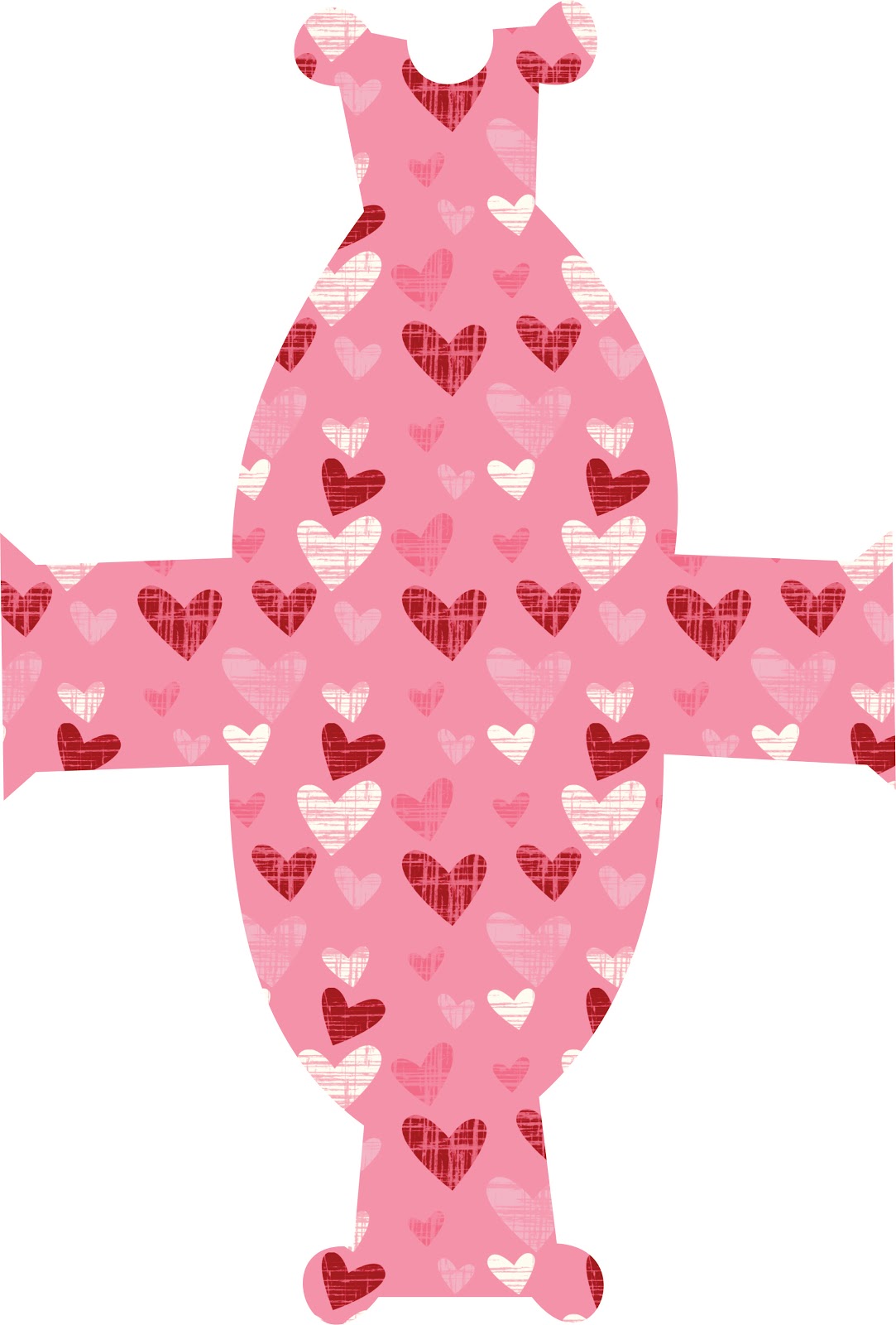 Free Printable Dress Shaped Boxes for a Quinceanera Party. Oh My