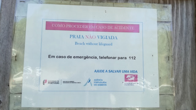 painel informação Praia Não Vigiada painel informação Praia Não Vigiada