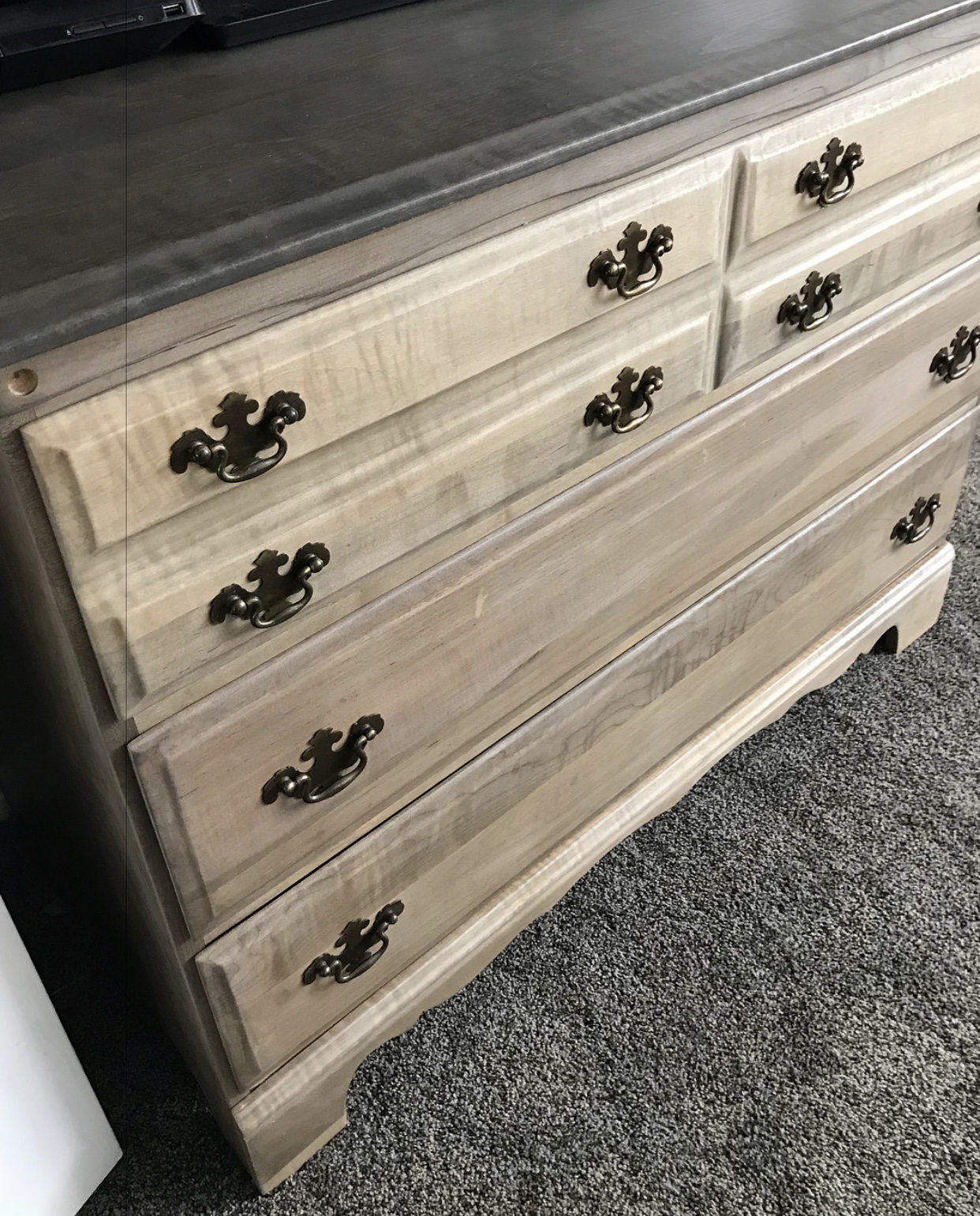 from Gardners 2 Bergers Refinished Maple Dresser