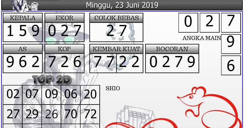Info Prediksi Togel Prediksi Togel Singapore 23 Juni 2019
