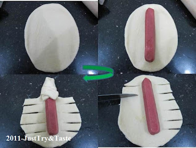 Obsesi Roti 13: Roti Isi Sosis Sapi