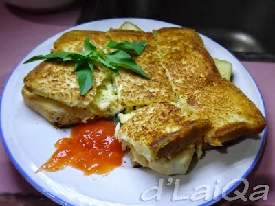 Roti Lapis Ayam Keju ala Rika (2)