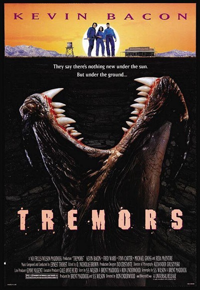 Tremors (1990) 1080p NF WEB-DL Dual Latino-Inglés [Subt.Esp]  (Terror. Ciencia ficción)