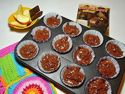 Muffins with chocolate