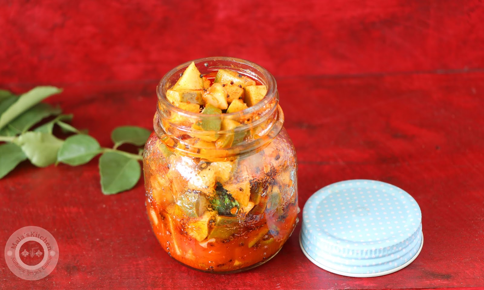 Dhidir Mavinakayi Uppinakayi Instant Raw Mango Pickle MalasKitchen