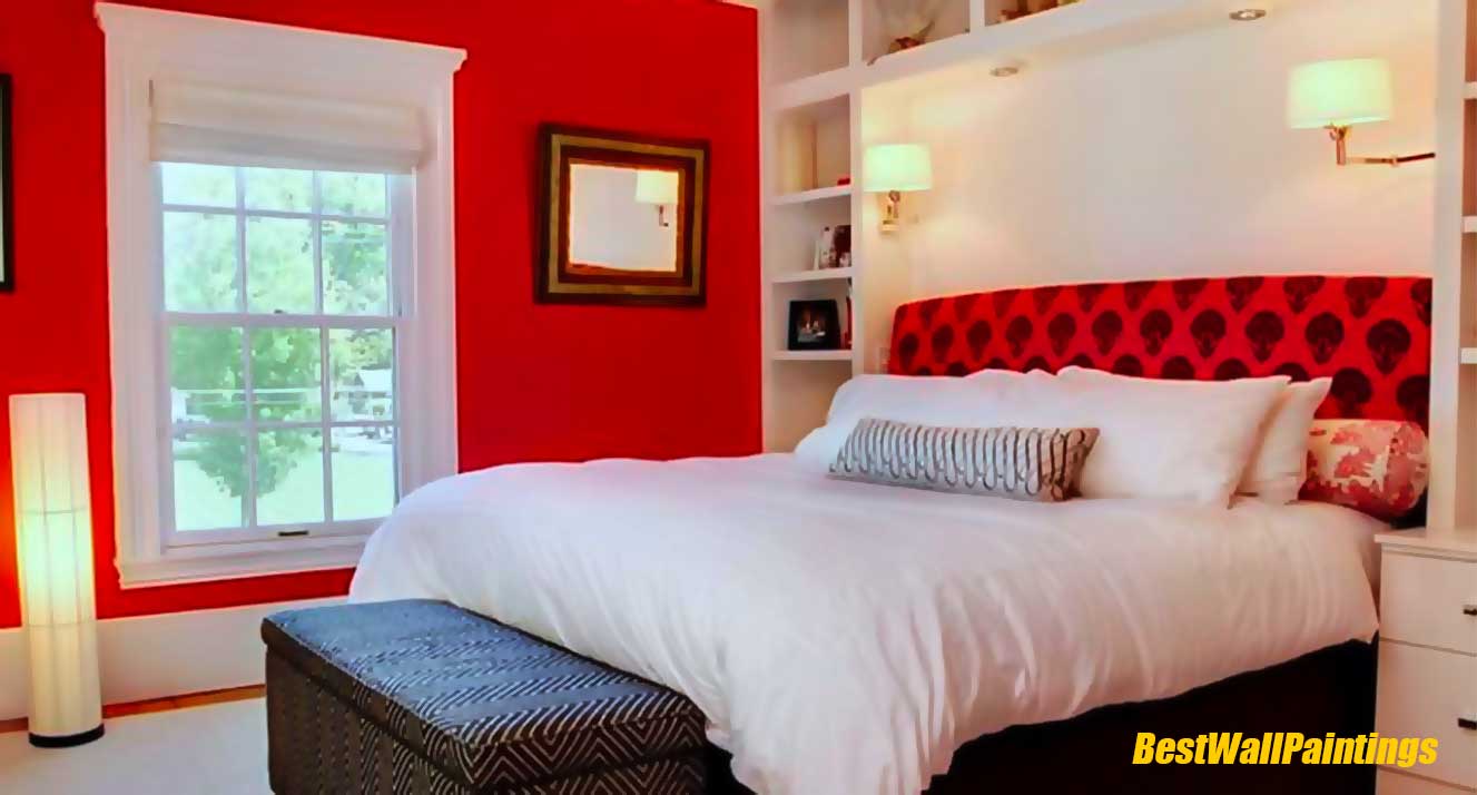red bedroom ideas for couples