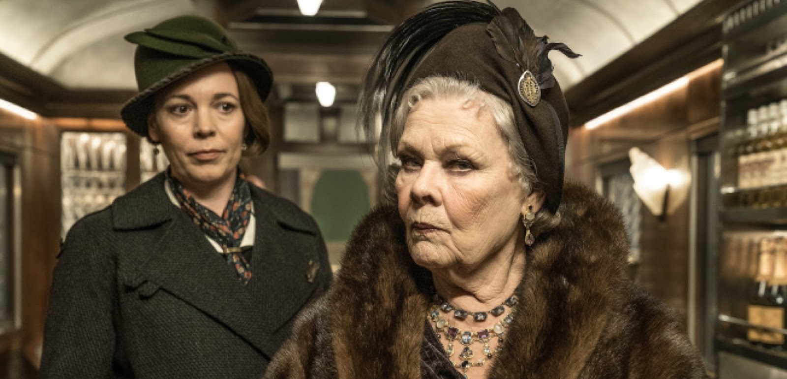 First Look Judi Dench As Princess Dragomiroff In Murder On The Orient Express