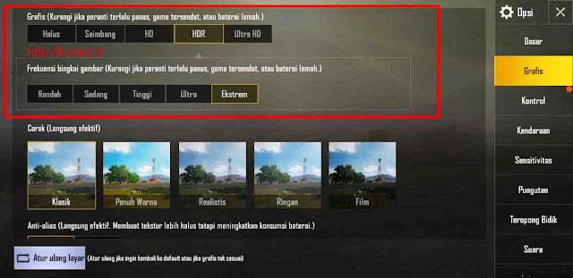 Mengubah Grafik Android Seperti Iphone Pubg Mobile