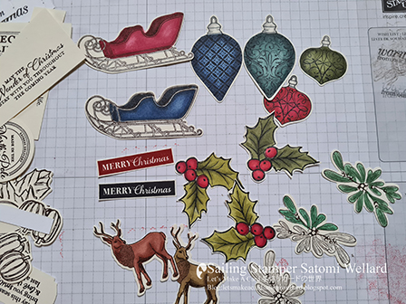 Stampin'Up! How To Make Crafty Bits by Sailing Stamper Satomi Wellard