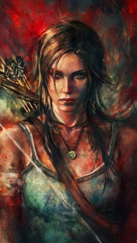   Lara Croft Tomb Raider Fan Art   Galaxy Note HD Wallpaper