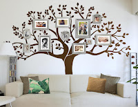 Decora tu pared con fotos en árboles