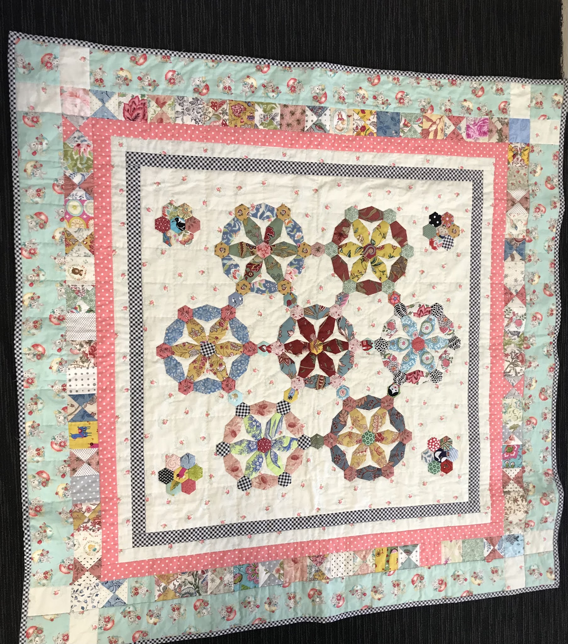 The Hunters Hill Quilters Beautiful Baby Quilts.