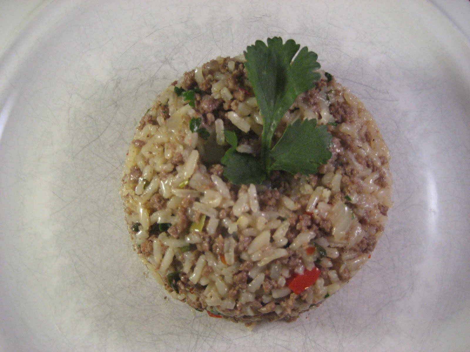 Chez Mona Spicy Thai Beef and Jasmine Rice