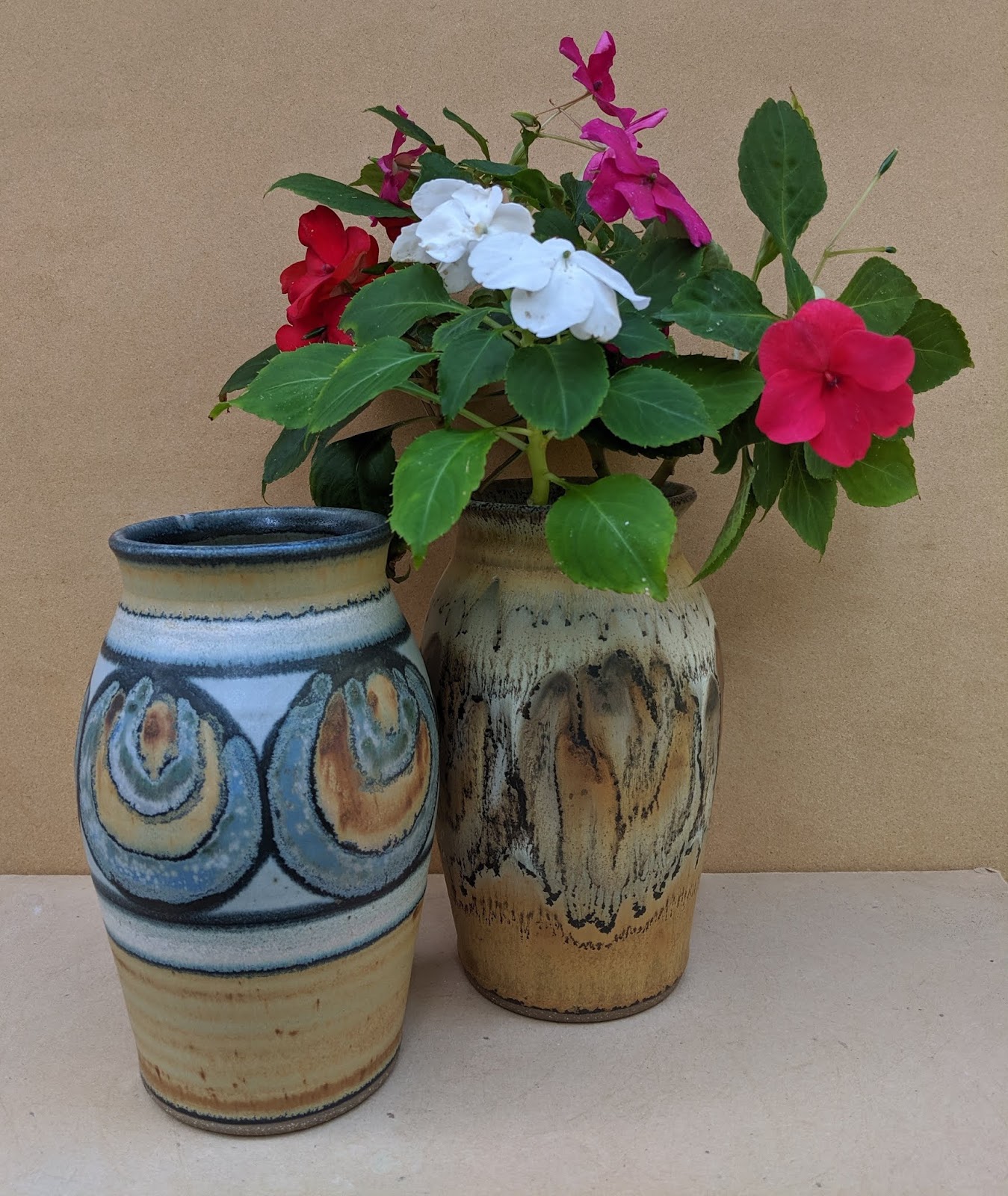 JIM FINEMAN CIRCLE VASES