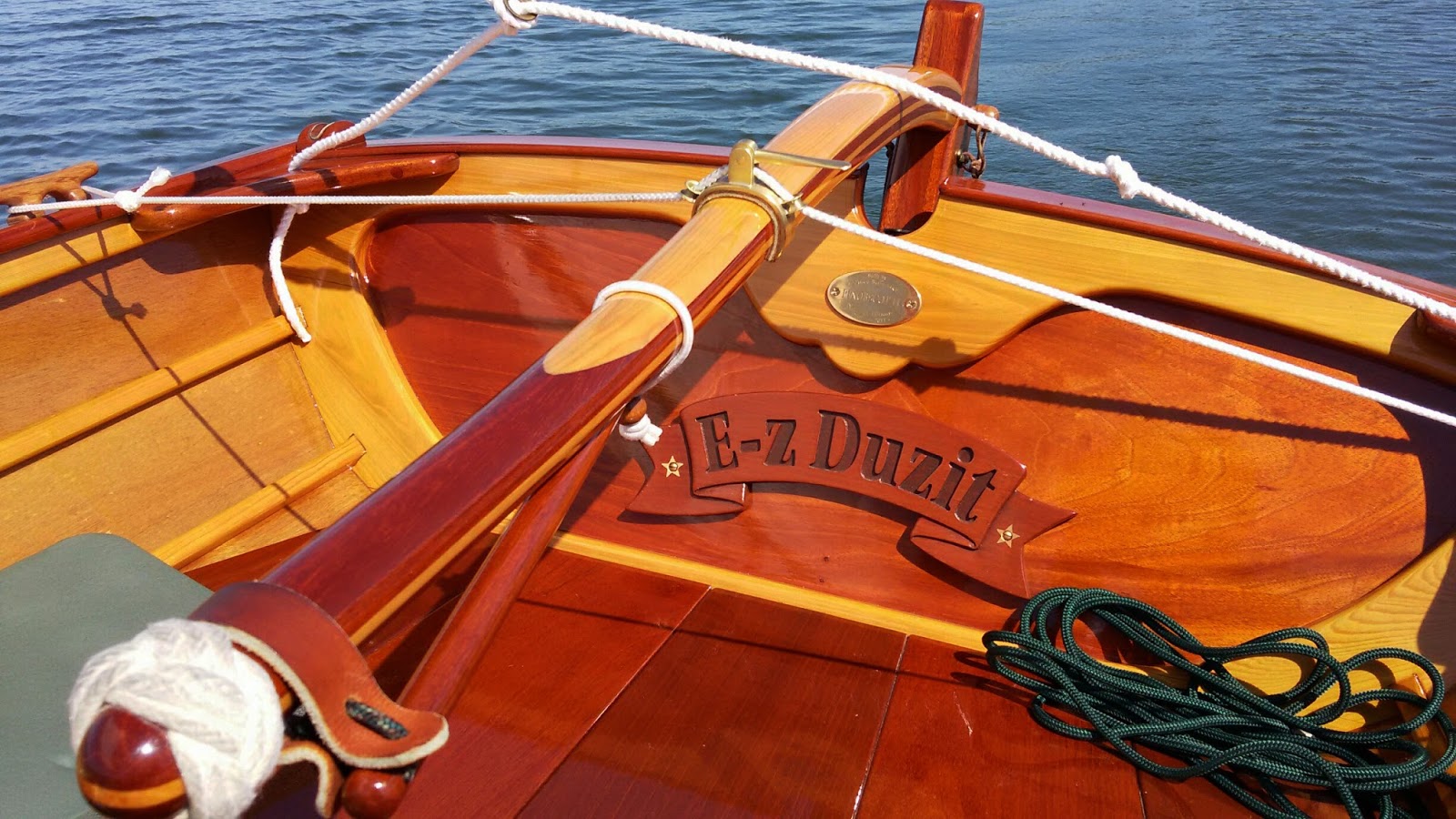 Penobscot 14 17. Tiller Clutch by Harry Bryan