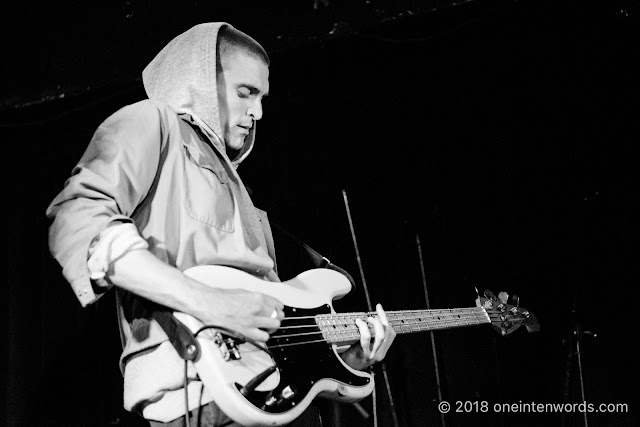 Ought at The Legendary Horseshoe Tavern on May 11, 2018 for the Audiotree North Launch Party at CMW Canadian Music Week Photo by John Ordean at One In Ten Words oneintenwords.com toronto indie alternative live music blog concert photography pictures photos