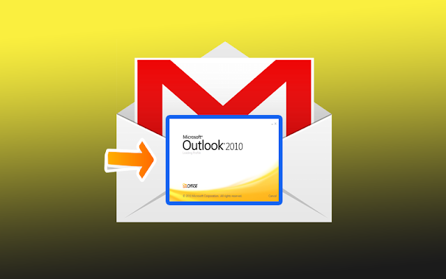 gmail server settings for outlook 2010
