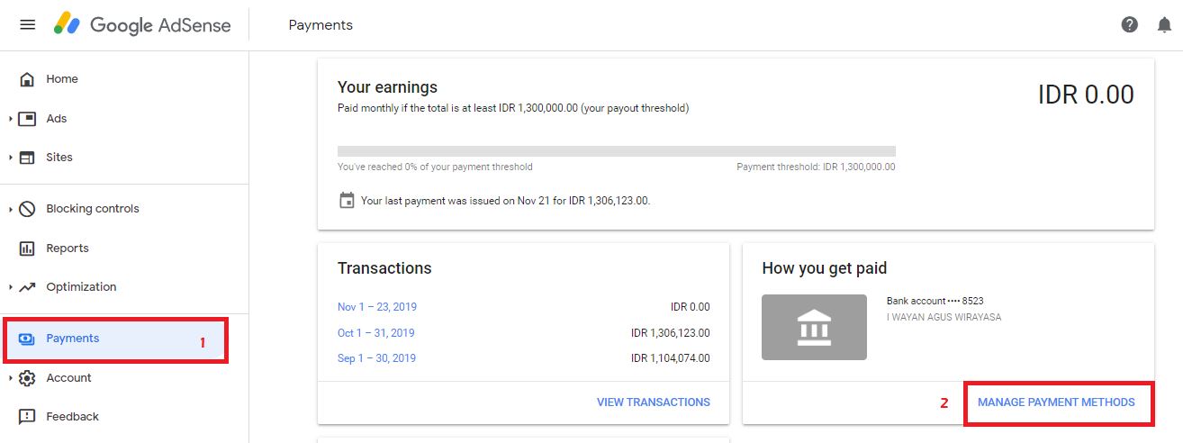 Cara bayar google ads