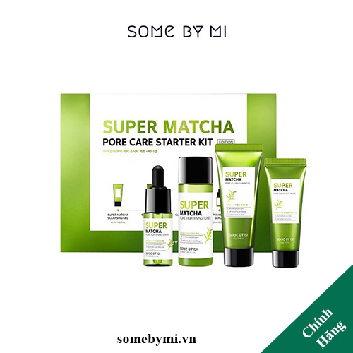 Bộ kit Some By Mi Super Matcha Pore Care Starter