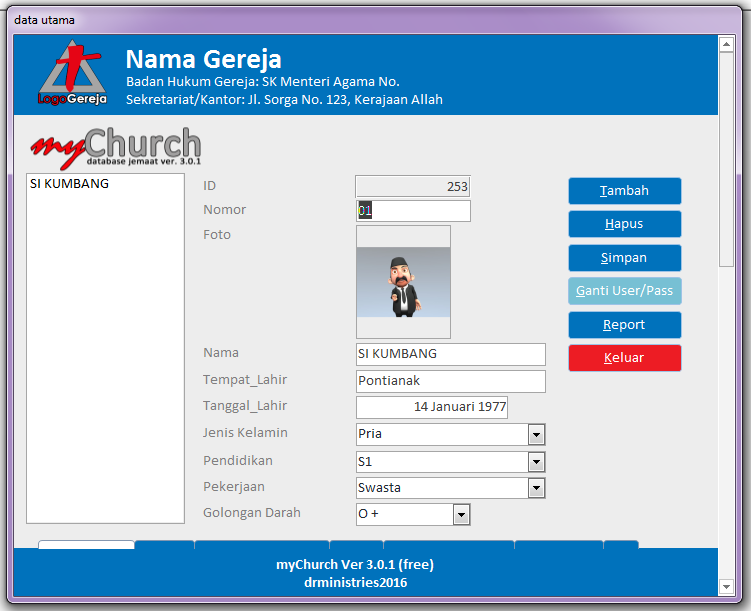 aplikasi data jemaat gereja gratis aplikasi data jemaat gereja gratis