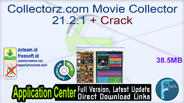 Collectorz.com Movie Collector 21.2.1 + Crack_ ZcTeam.id