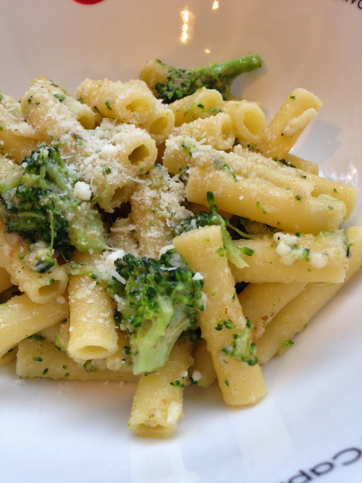 A Little Slice of Heaven Ziti with Broccoli, Garlic and Breadcrumbs