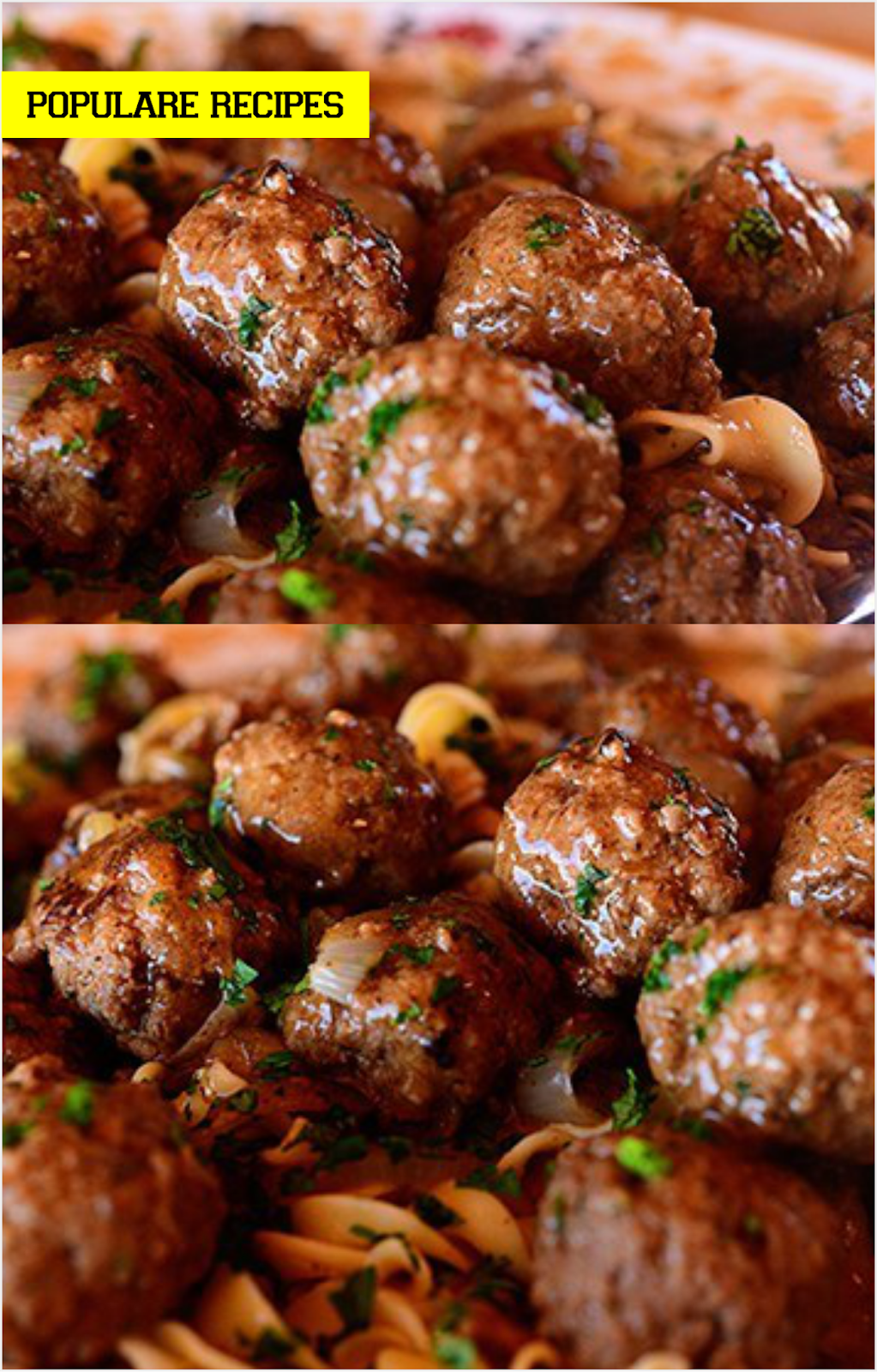 Salisbury Steak Meatballs Recipe Spesial Food