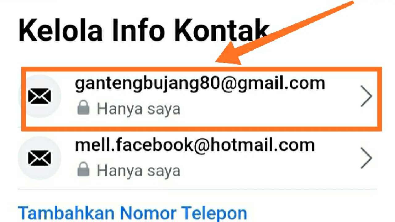 Cara ganti email utama fb tanpa kena sesi