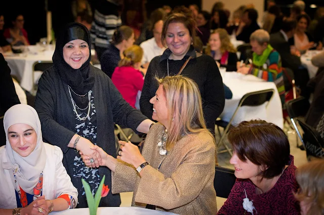 Queen Maxima of The Netherlands attend the fourth language does more college in the ZIMIHC 