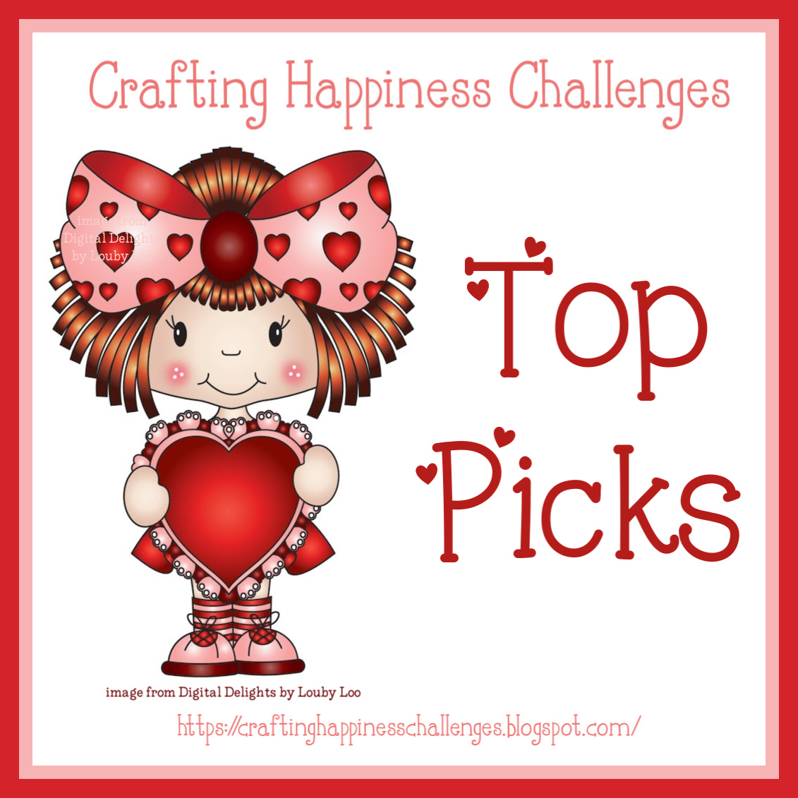 I Won a Top Pick at Crafting Happiness